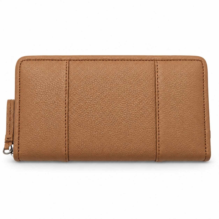Preview: BULL&HUNT Wallet Tan aus echtem Rindsleder mit natürlicher Struktur